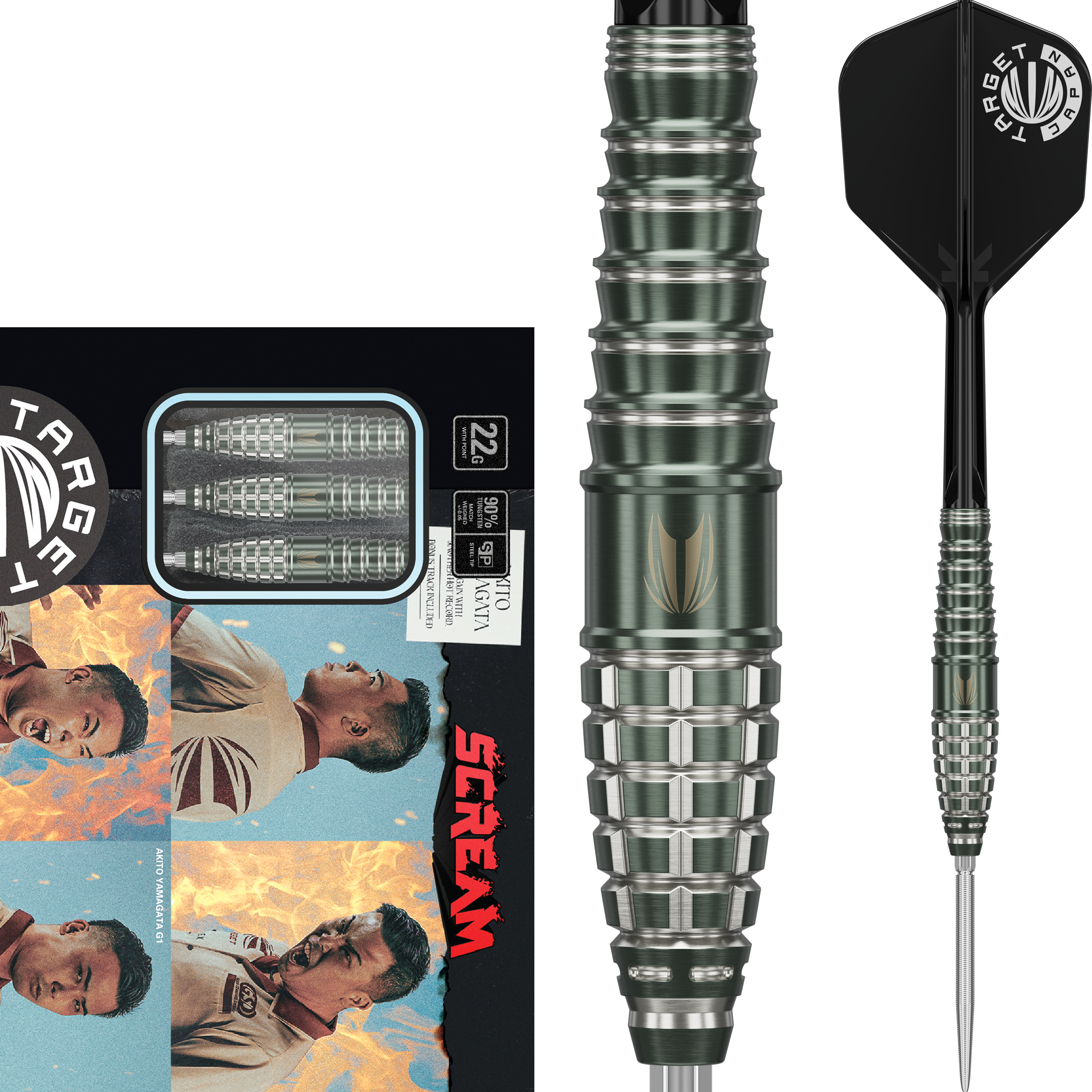 Target Japan Swiss Point Akito Yamagata Steeldart